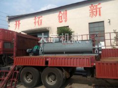 JS型加湿搅拌机出厂
